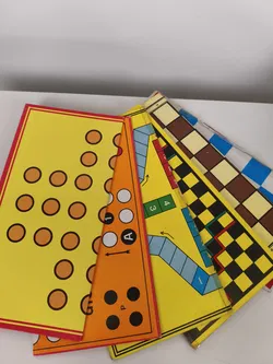 Spielesammlung, klassische Brettspiele, Retro, Vintage - Bild 2