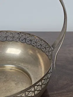 Vintage RADO WIEN Messingkorb - Durchmesser ca. 21,5 cm  - Bild 5