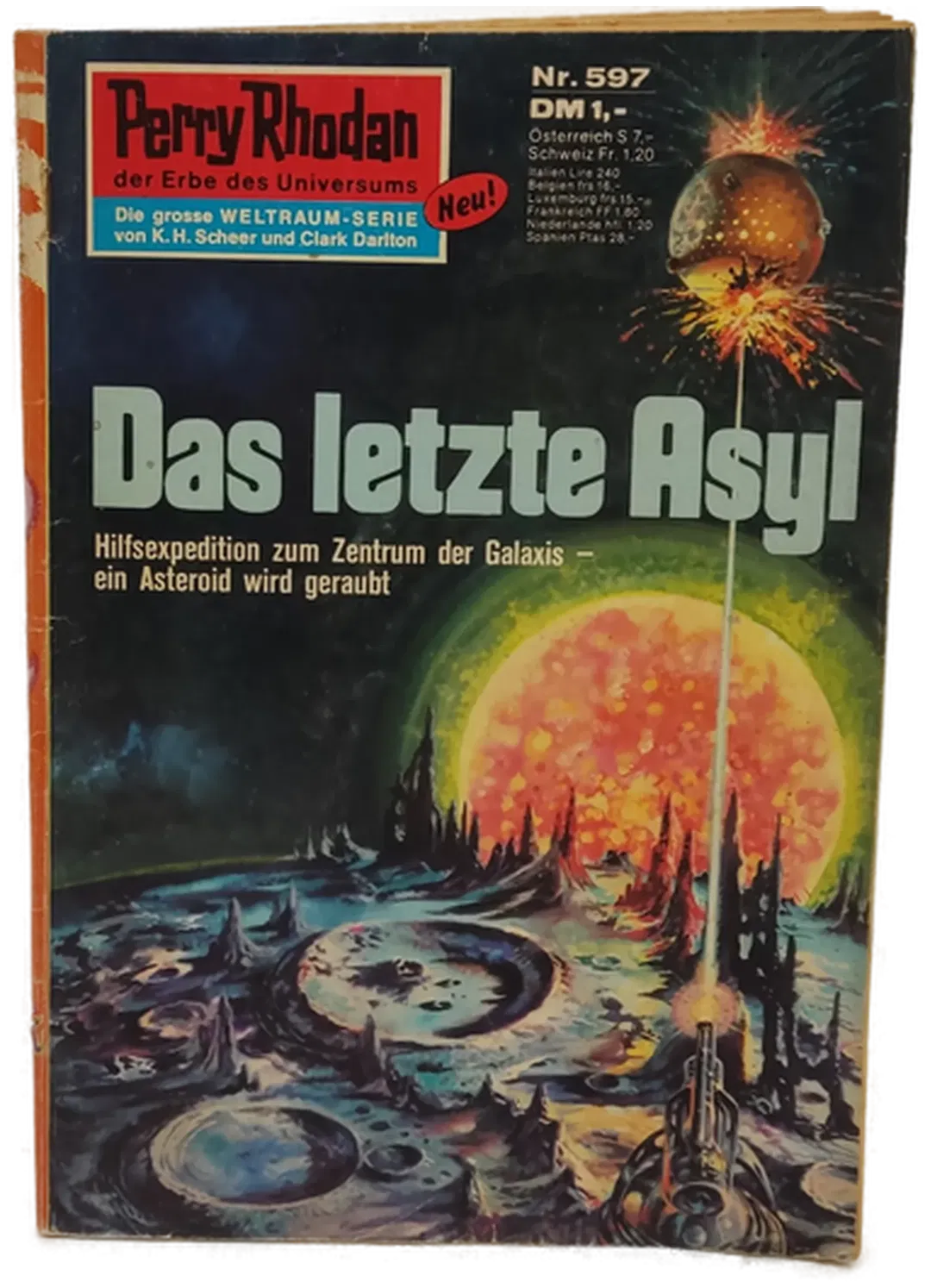 Romanheft Perry Rhodan Das letzte Asyl Erstauflage Nr.597 - Bild 2