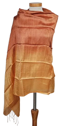 Halstuch, orange/bronze - Bild 3