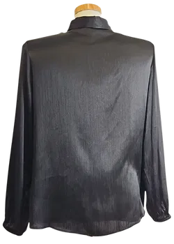 yesta Damen Bluse, schwarz - Gr. XXXL  - Bild 3