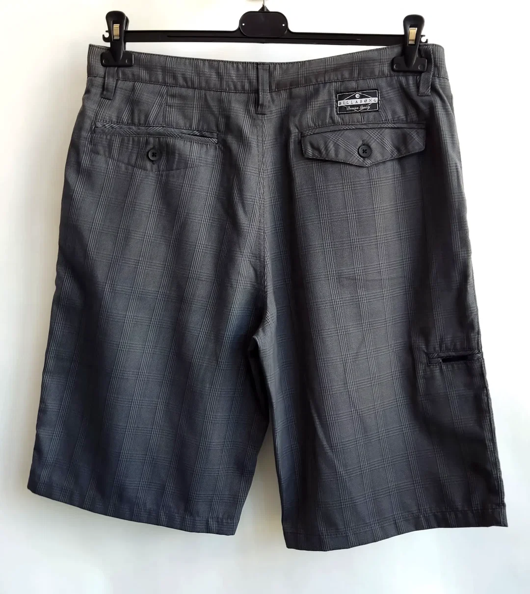 Billabong Herren Bermuda, grau kariert - Gr. W34 (EUR 50) – Bild 2