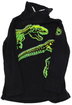 Kinder Langarm Shirts 3 Stk. schwarz, senf - Bild 4