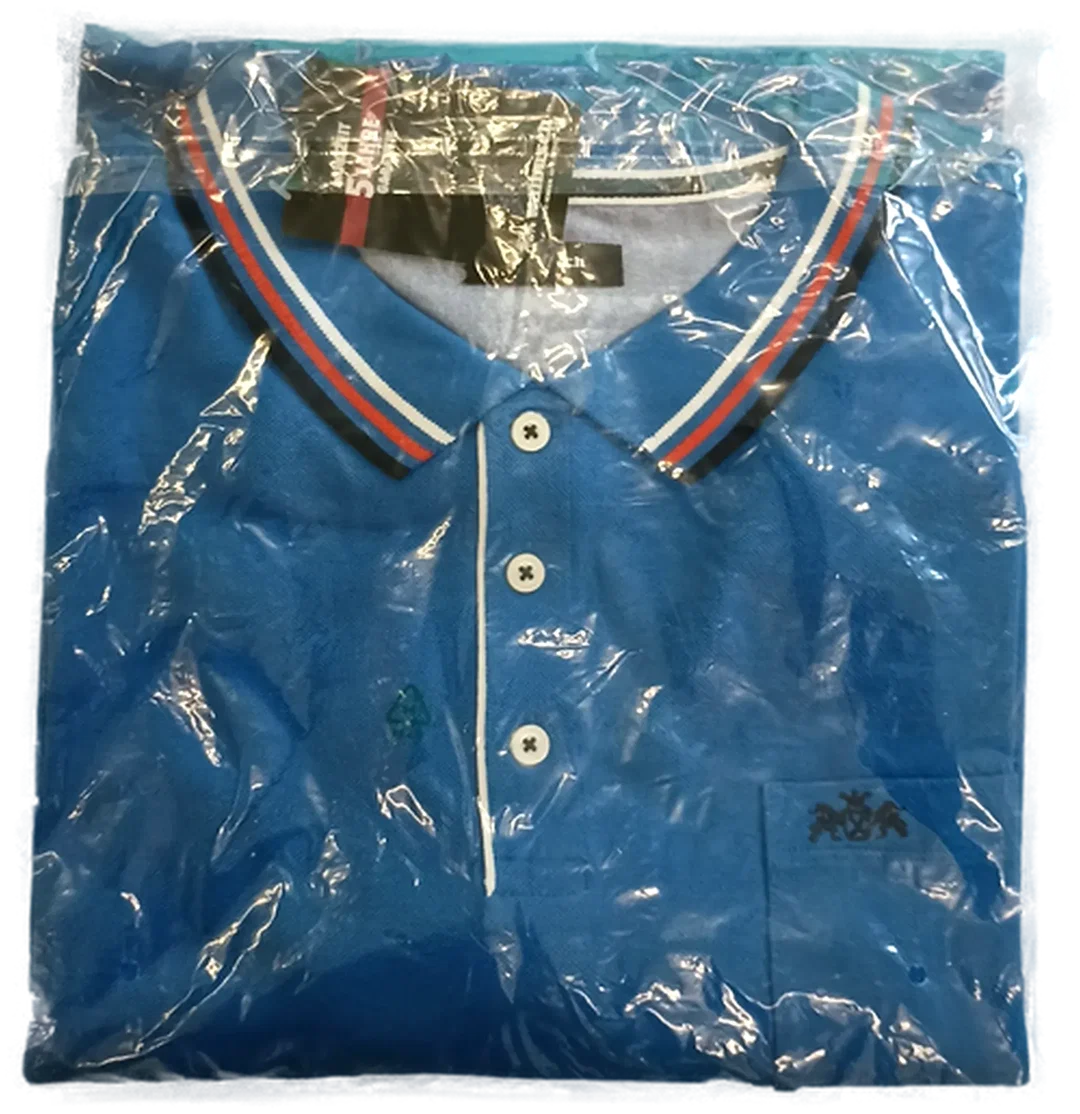 Waldbusch Herrenpoloshirt blau Gr. 56 – Bild 1