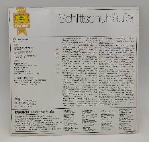Langspielplatte - Emil Waldteufel – Schlittschuhläufer – Bild 2