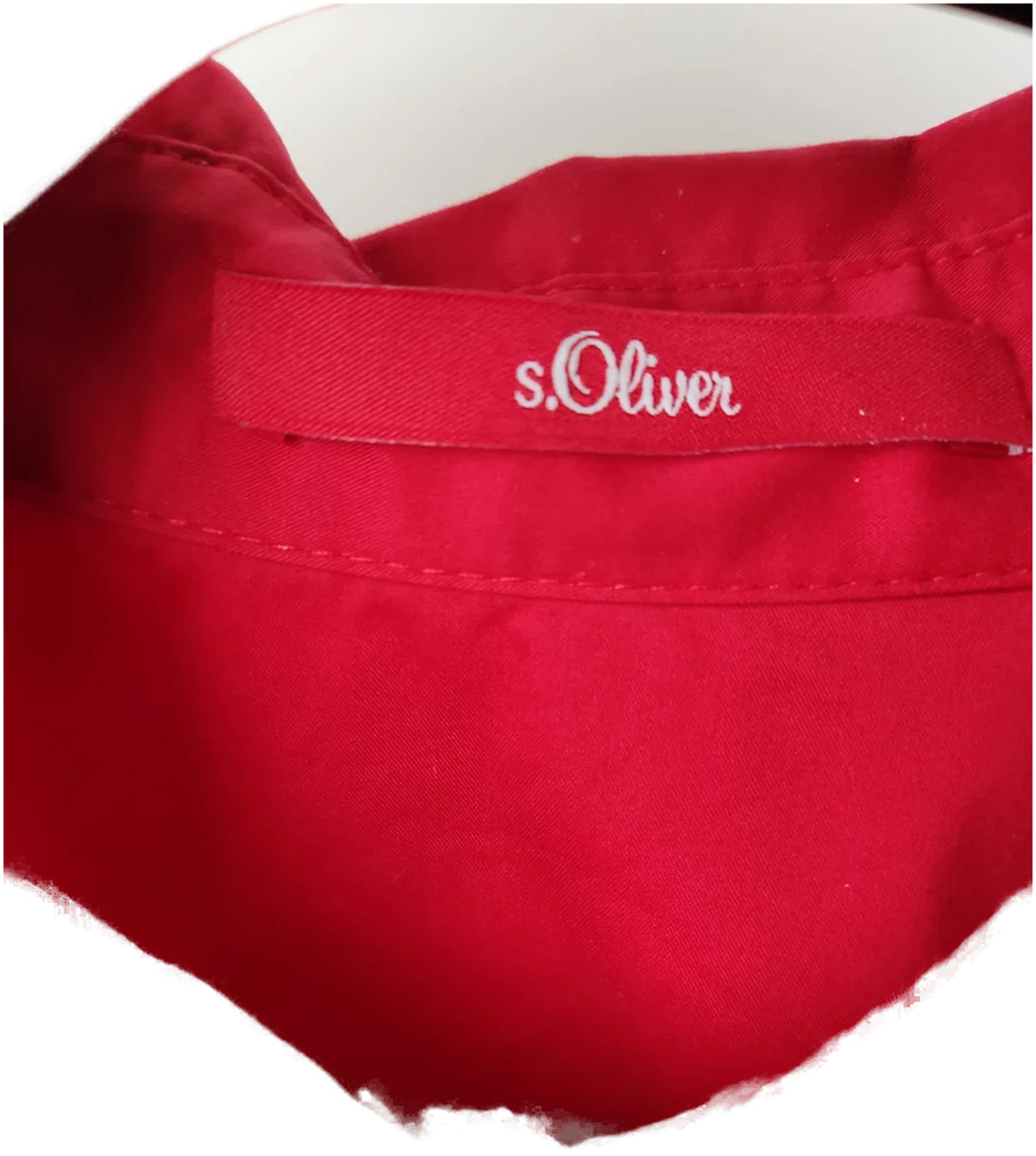 Bluse s.Oliver Baumwolle M | Zeitloser Business-Klassiker – Bild 3