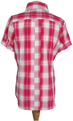 Madonna Damen Bluse rosa/weiẞ kariert - M - Bild 2