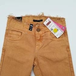 Orange Sisley Kinderhosen - Gr. 120cm / 98% Baumwolle - Bild 4