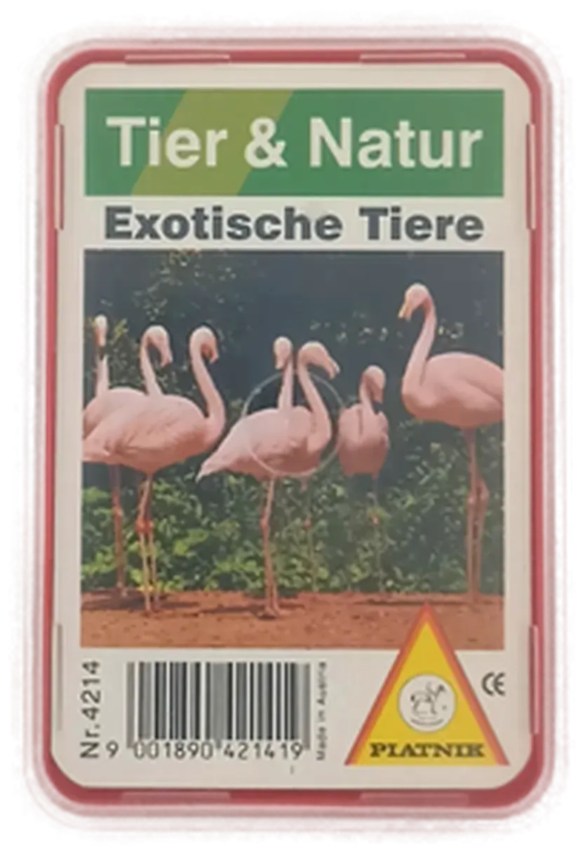 Exotische Tiere - Kartenspiel  - Bild 1