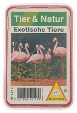 Exotische Tiere - Kartenspiel  - Bild 1
