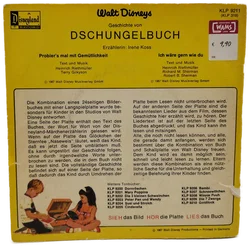 Dschungelbuch 1967 - Kleine Langspielplatte / 24 Seiten - Bild 2