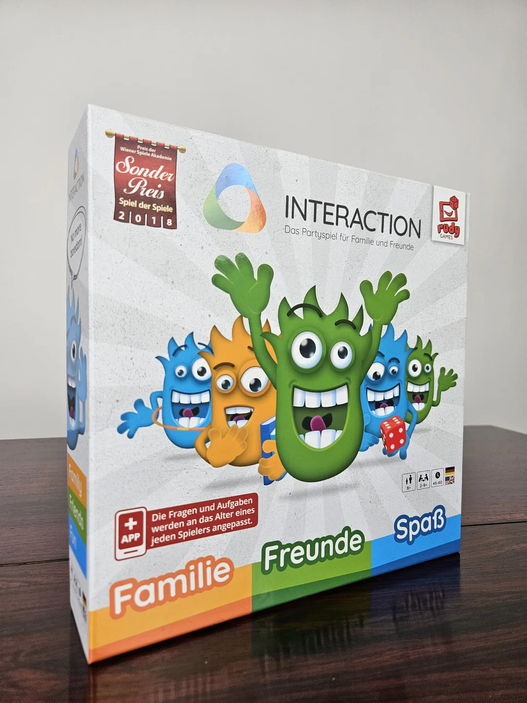 Interaction. Das Partyspiel für Familie und Freunde Gesellschaftsspiel - Rudy Games - Bild 4