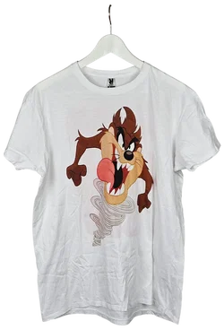Fun T-Shirt Herren, weiß - Gr. XL  - Bild 1