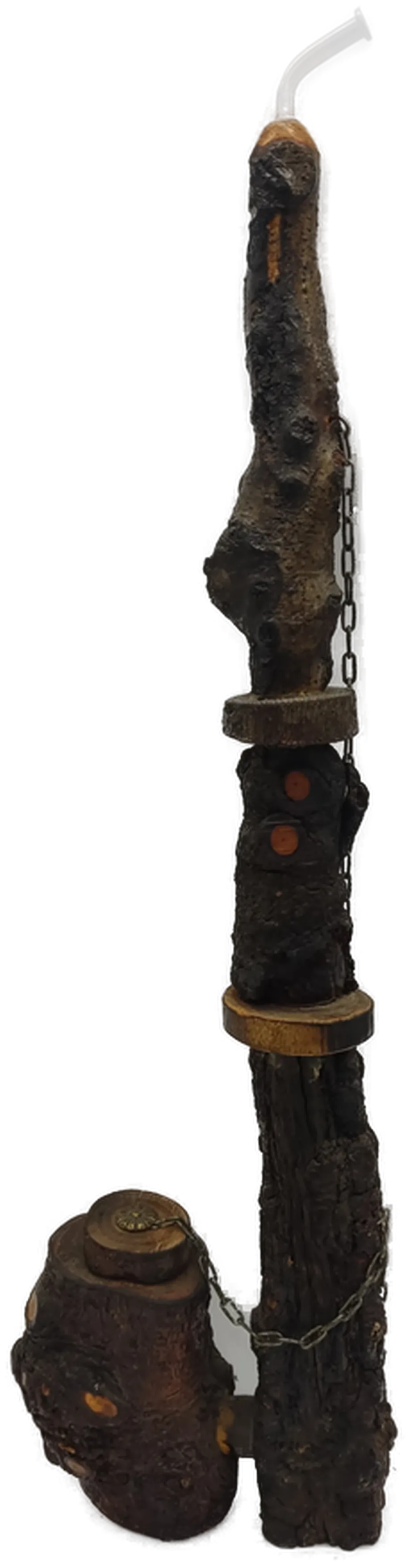  Traditionelle Schnapspfeife aus Holz - Bild 1