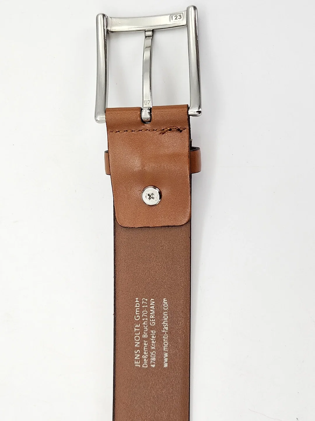 MONTI - Herren Ledergürtel - Länge ca.100 cm – Bild 4
