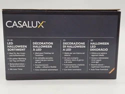 LED-Deko für Halloween "Totenkopf" (4er-Set) – Vorschau 6