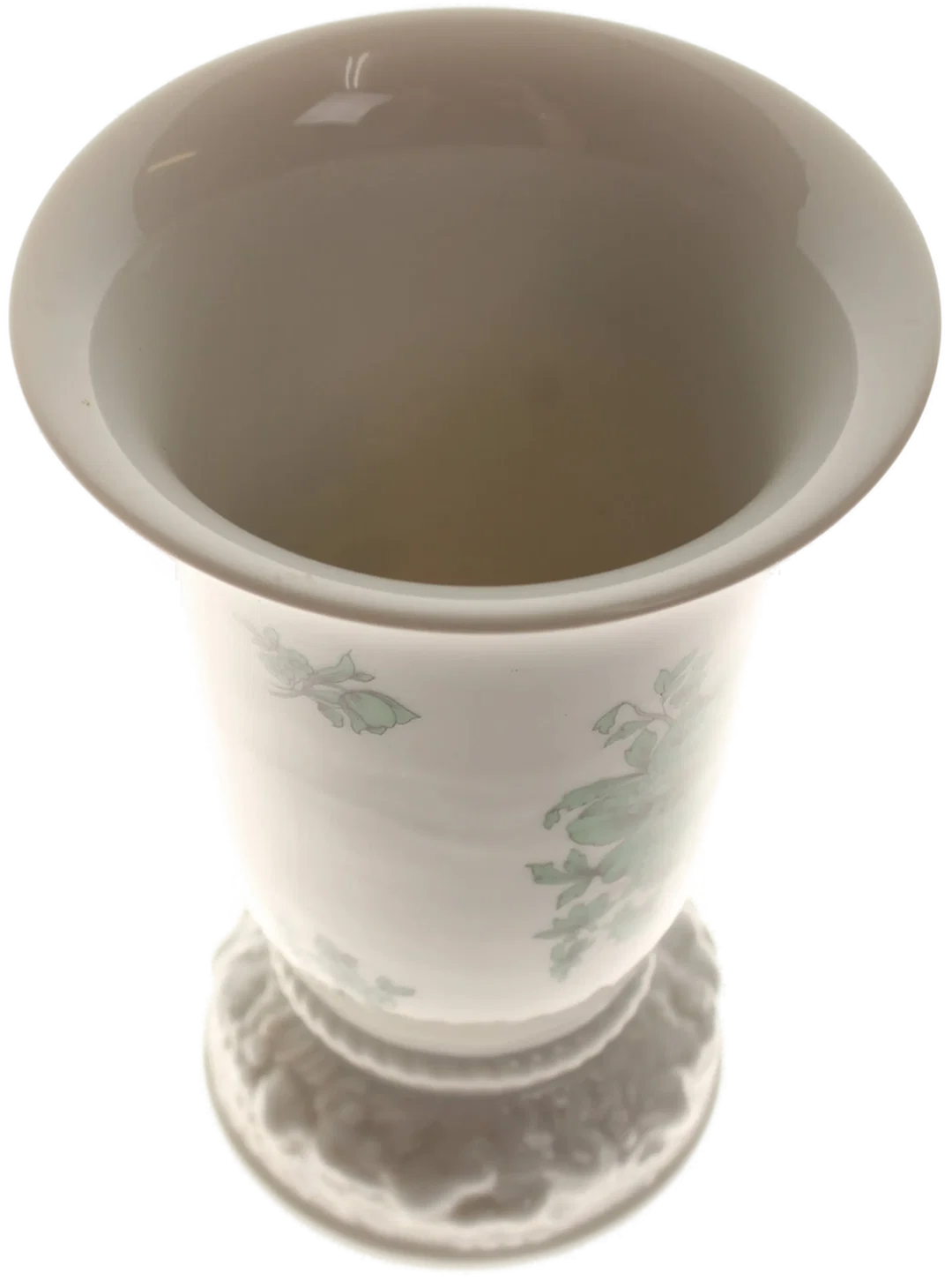 Rosenthal Porzellanvase mit floralen Dekor, ca. 15 cm – Bild 3