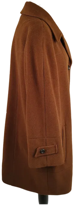 Marcona brauner Mantel - Gr. 42 / 60% Schurwolle, 25% Angora, 15% Polyamid - Bild 3