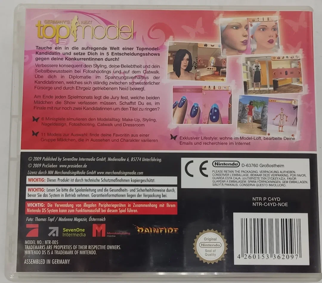 Nintendo DS Germany's Next Topmodel zu Staffel 2009 – Bild 2