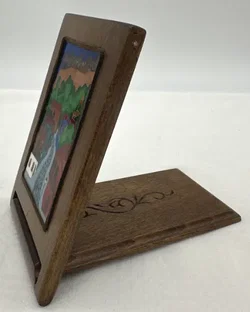 Dekoratives Miniaturbild mit Holzgestell – Vorschau 3
