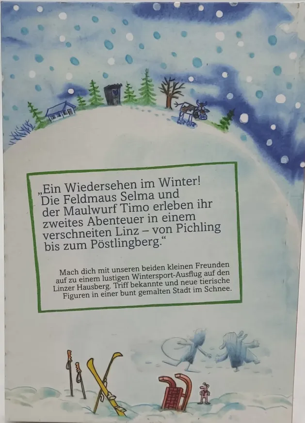 Buch "Eine verschneite kleine Stadt-Geschichte - Tierischer Winterspaß in Linz" – Bild 2
