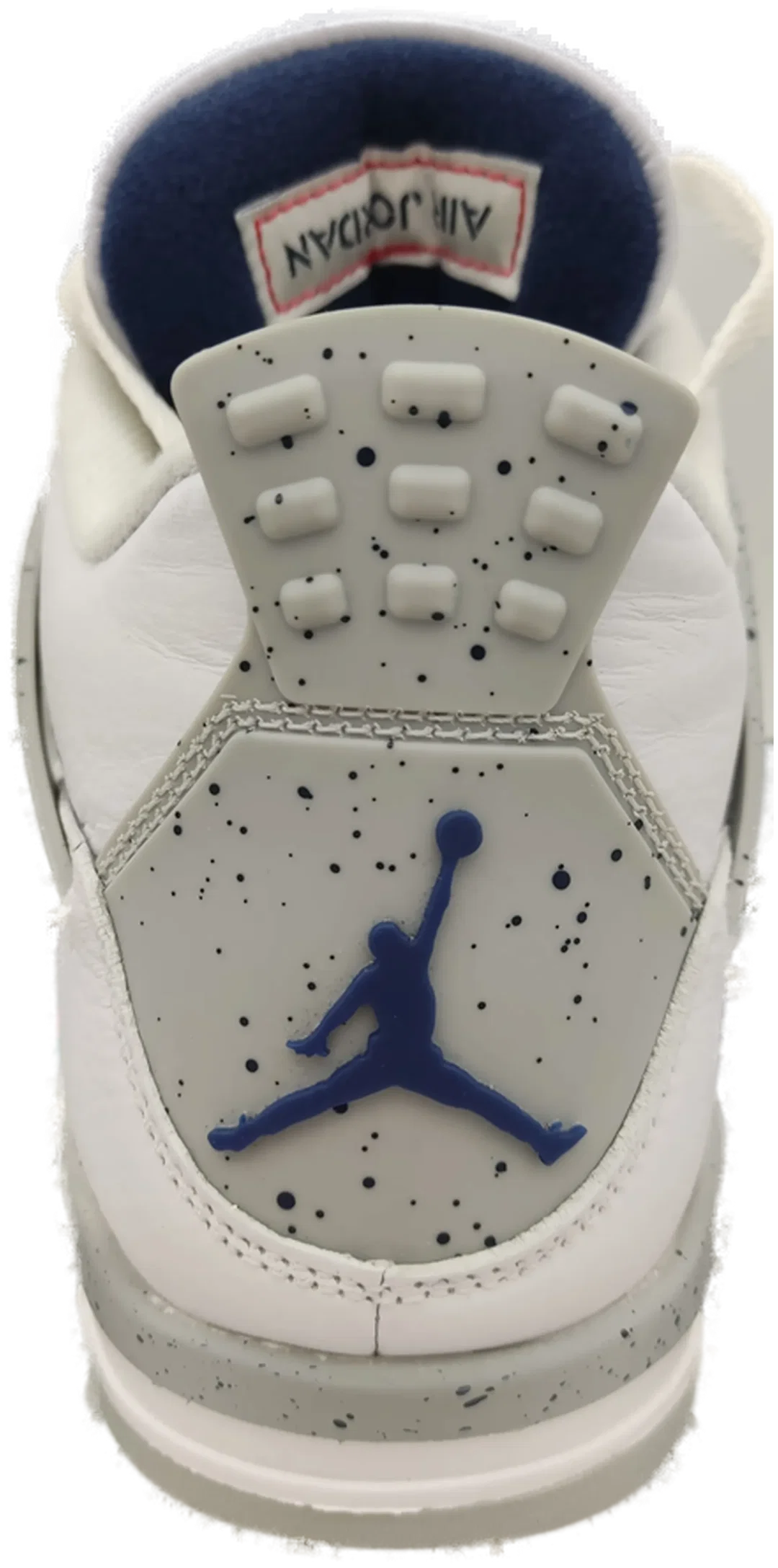 Air Jordan 4 Sneaker White/Midnight Navy Gr.40 | Wie Neu – Bild 7