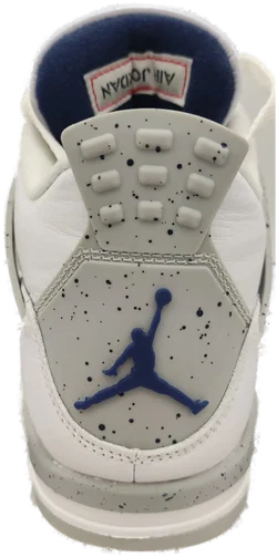 Air Jordan 4 Sneaker White/Midnight Navy Gr.40 | Wie Neu - Bild 7