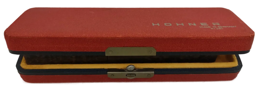 M.Hohner Chronmonika III 280  C  Mundharmonika 16 Kanäle mit Etui – Bild 3