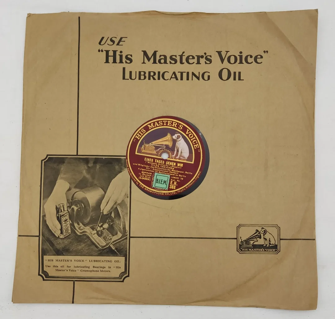 "His Masters  Voice" Records - Schellack Langspielplatten – Bild 6
