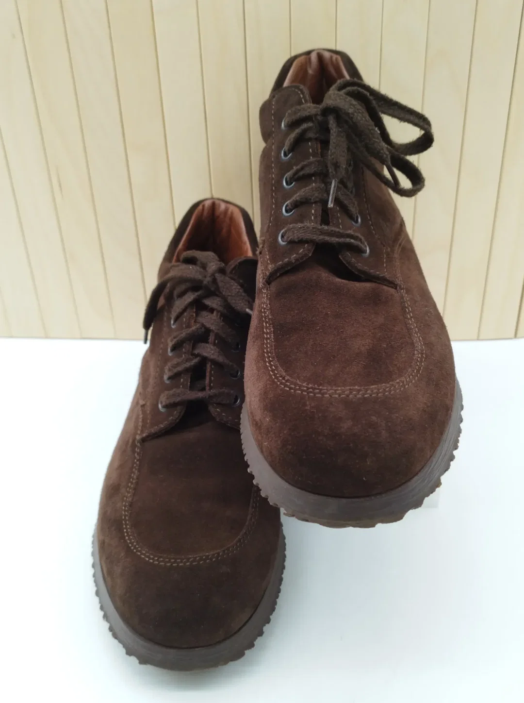 Hogan Wildleder Boots Braun Gr. 9,5 | Herbstbegleiter – Bild 1