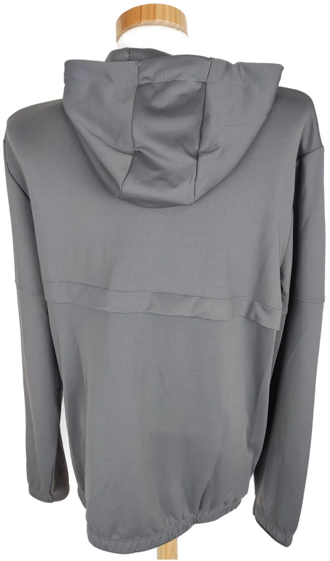 Jacke "Crane", langarm mit Kapuze und Kordel, grau, Größe 52 – Bild 6