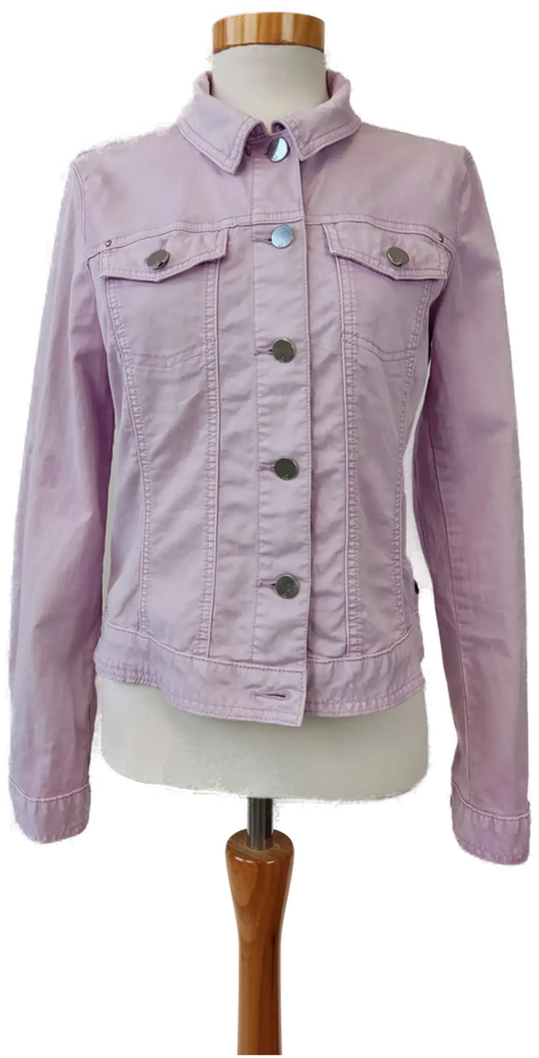 s.Oliver Damen-Jeansjacke, rosa - Gr. 34 - Bild 4