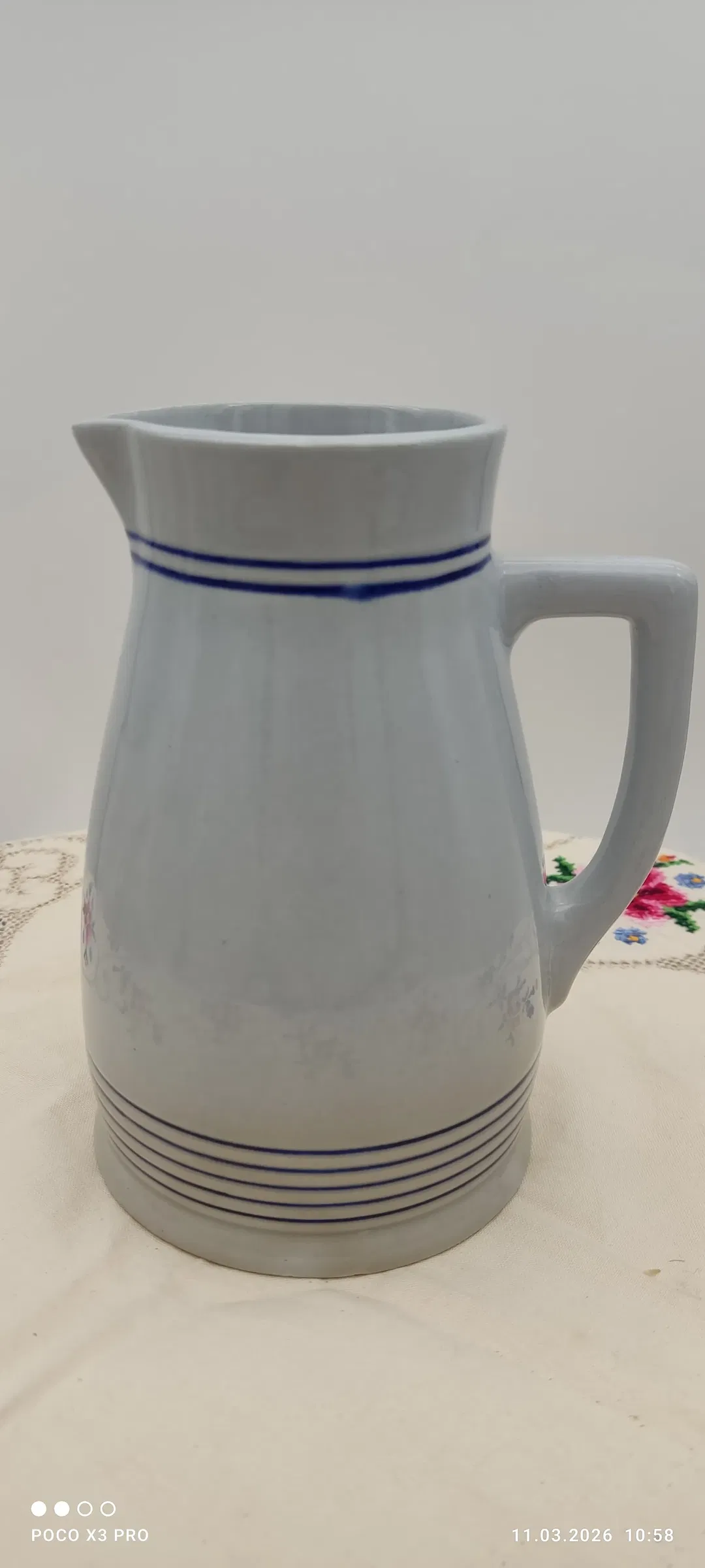 Wilhelmsburg Porzellan Krug | Retro-Charme - Bild 4