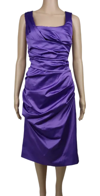 Vera Mont Damen Cocktailkleid, violett  - Gr. L - Bild 4