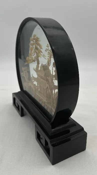 Vintage - Asiatisches Kork-Diorama – Bild 3