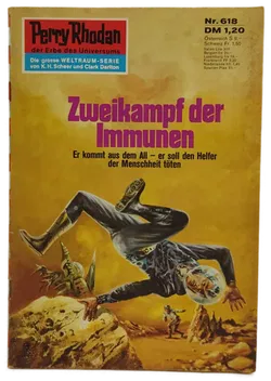 Romanheft Perry Rhodan Zweikampf der Immunen Erstauflage Nr.618 - Bild 1