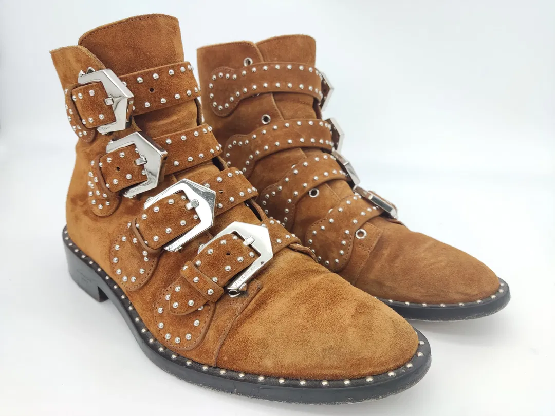 Givenchy Paris Damen Stiefeletten, braun - Gr. 36.5 - Bild 4