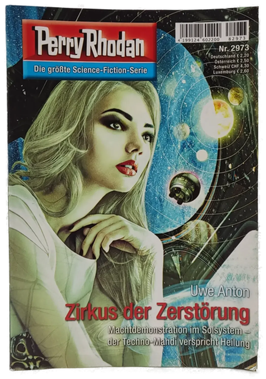 Romanheft Perry Rhodan Zirkus der Zerstörung Erstauflage Nr.2973 - Bild 1