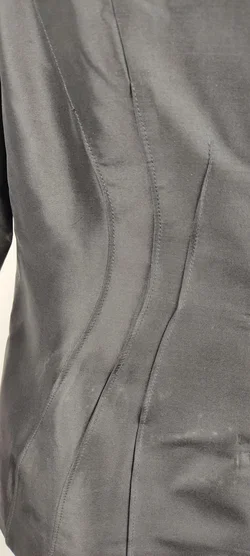 Eleganter Blazer Sarissa Silk Thailand Strass-Knöpfe | Abendlicher Glanz - Bild 8