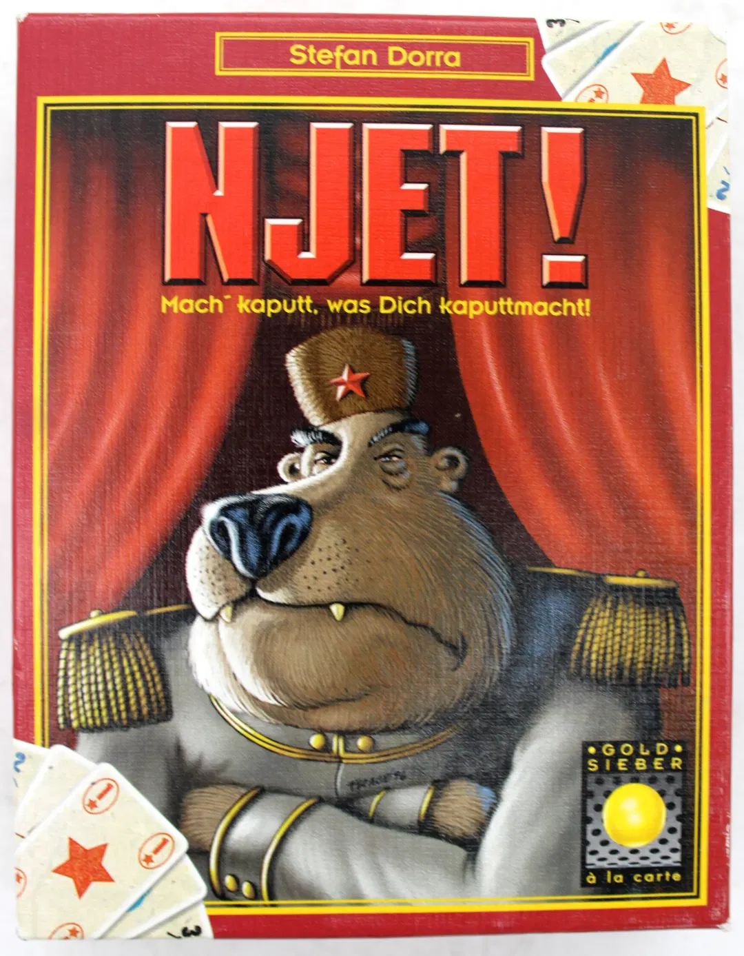 NJET! – Kartenspiel von Stefan Dorra | Goldsieber 1997 | Deutsch - Bild 4