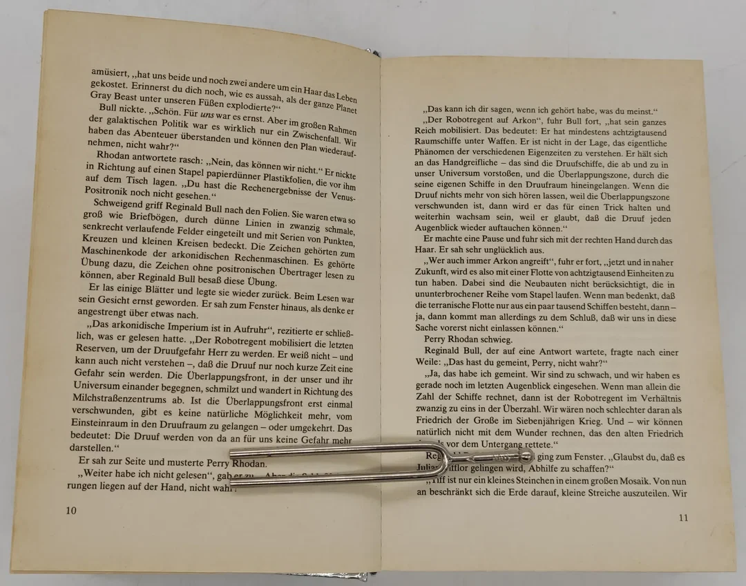 Buch Moewig Perry Rhodan "Der Fall Kolumbus" Silberband 11 mit 3D Logo von 1982 – Bild 5