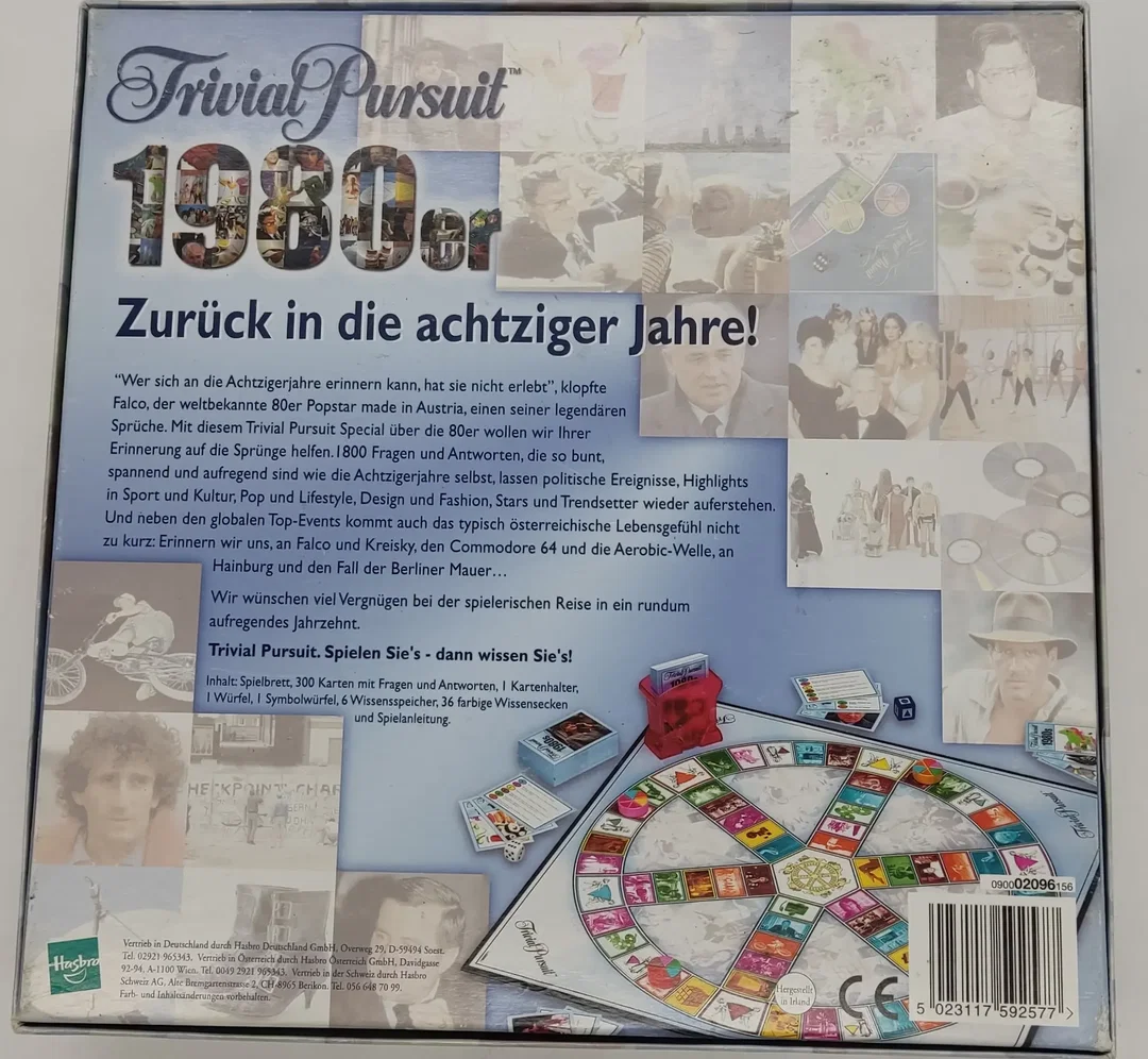 Parker Trivial Pursuit 1980er "Zurück in die achtziger Jahre!" – Bild 2