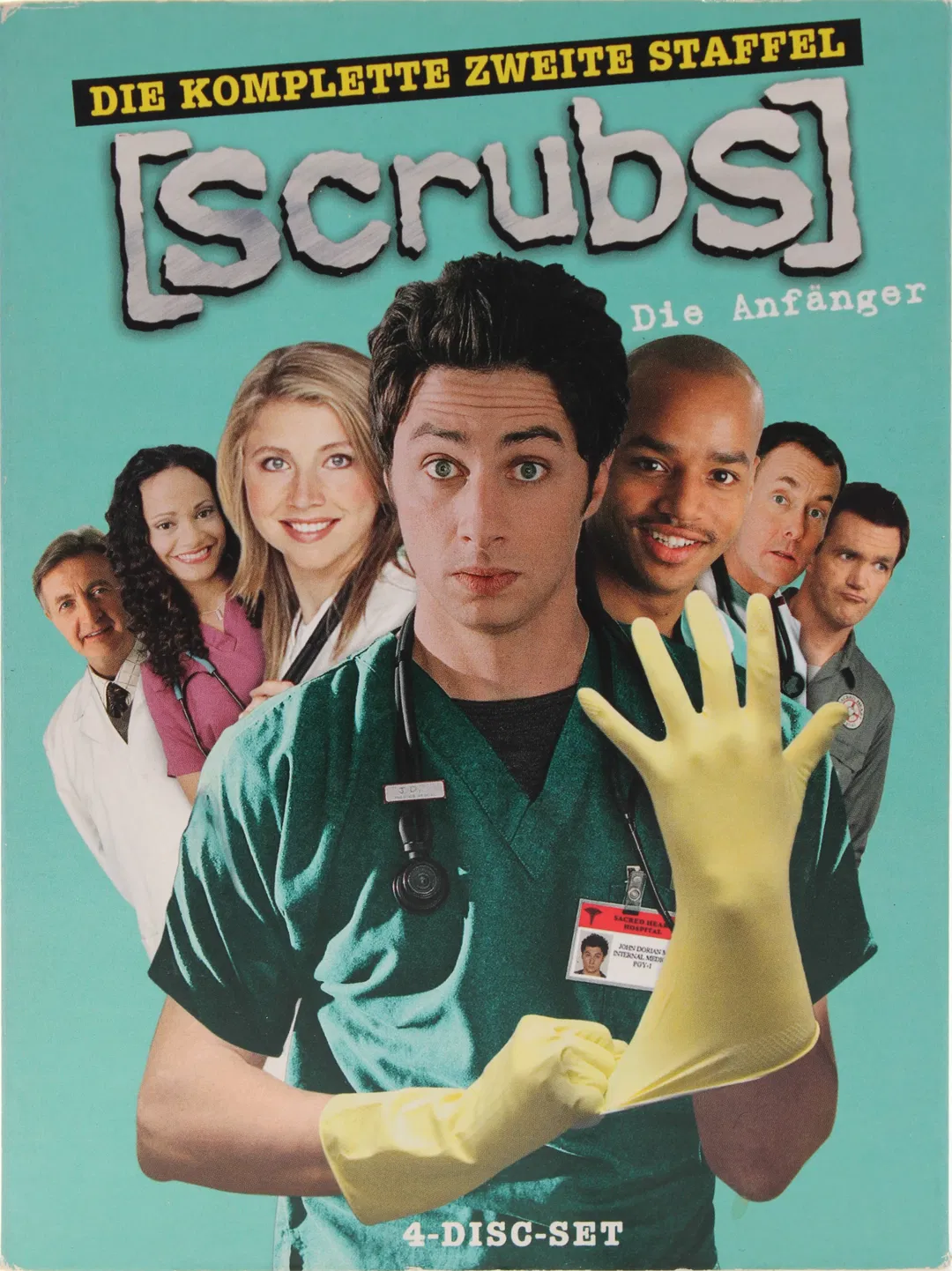 DVD Scrubs – Die Anfänger: Die komplette zweite Staffel (4-Disc-Set) - Bild 1
