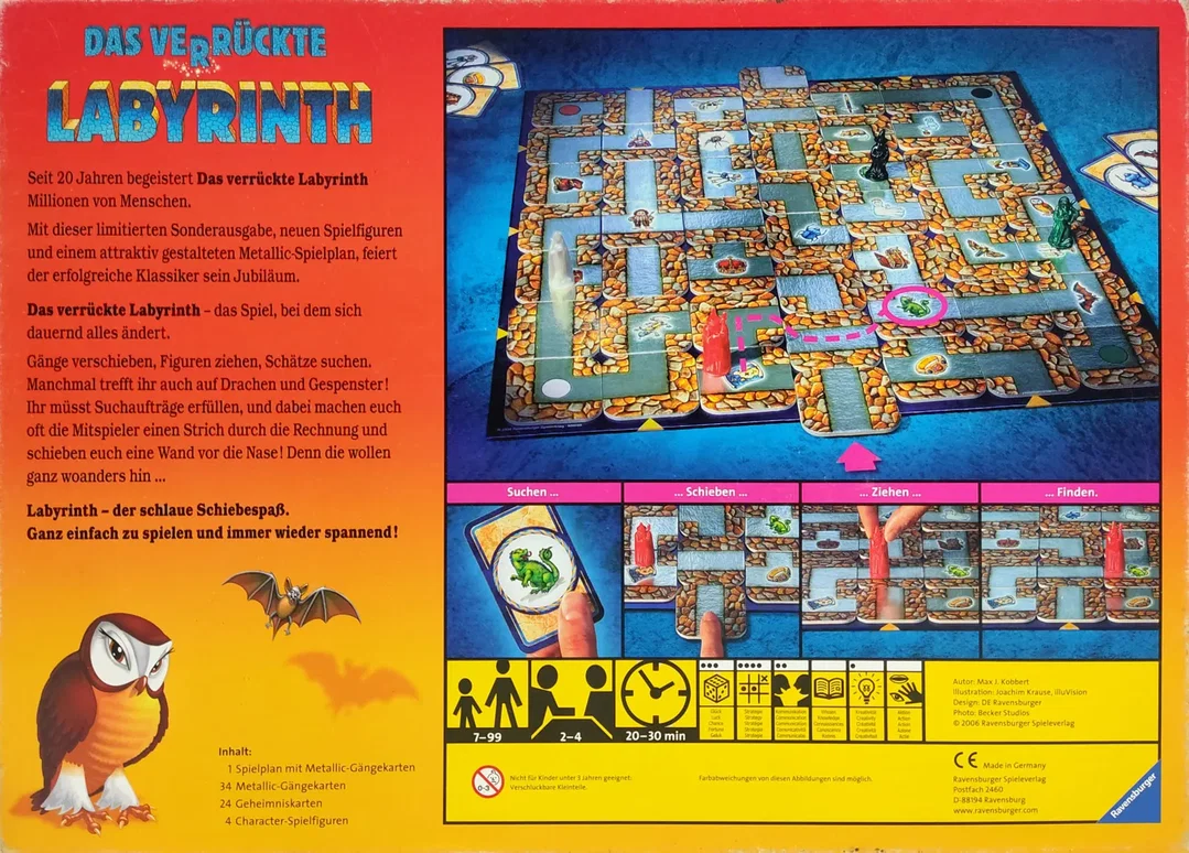 Das verrückte Labyrinth - Gesellschaftsspiel - Ravensburger  – Bild 2
