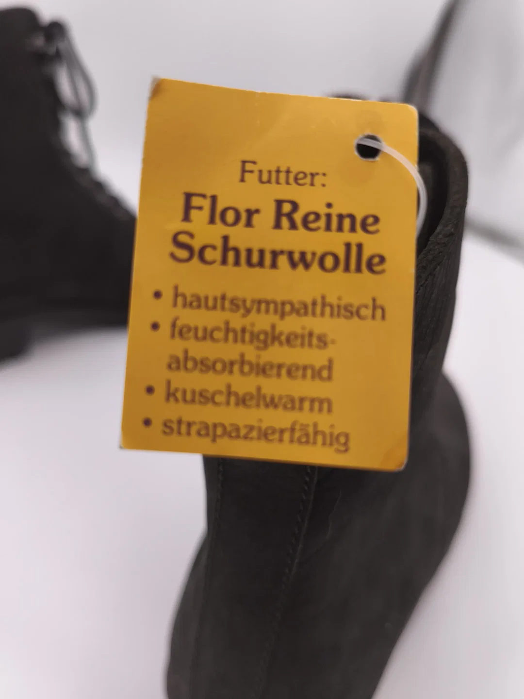 Mädchenschuhe NEU - gefüttert mit Schurwolle Gr. 34 – Bild 3