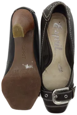 Esprit Damenschuhe schwarz mit Schnalle - 36 - Bild 4