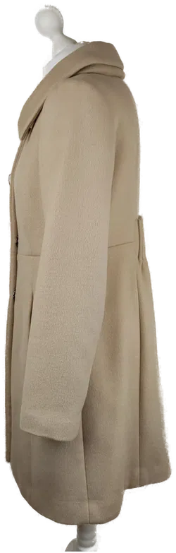 Seventy Damenmantel Wolle-Kaschmir Beige | Kuscheliger Klassiker ; chemisch gereinigt - Bild 2