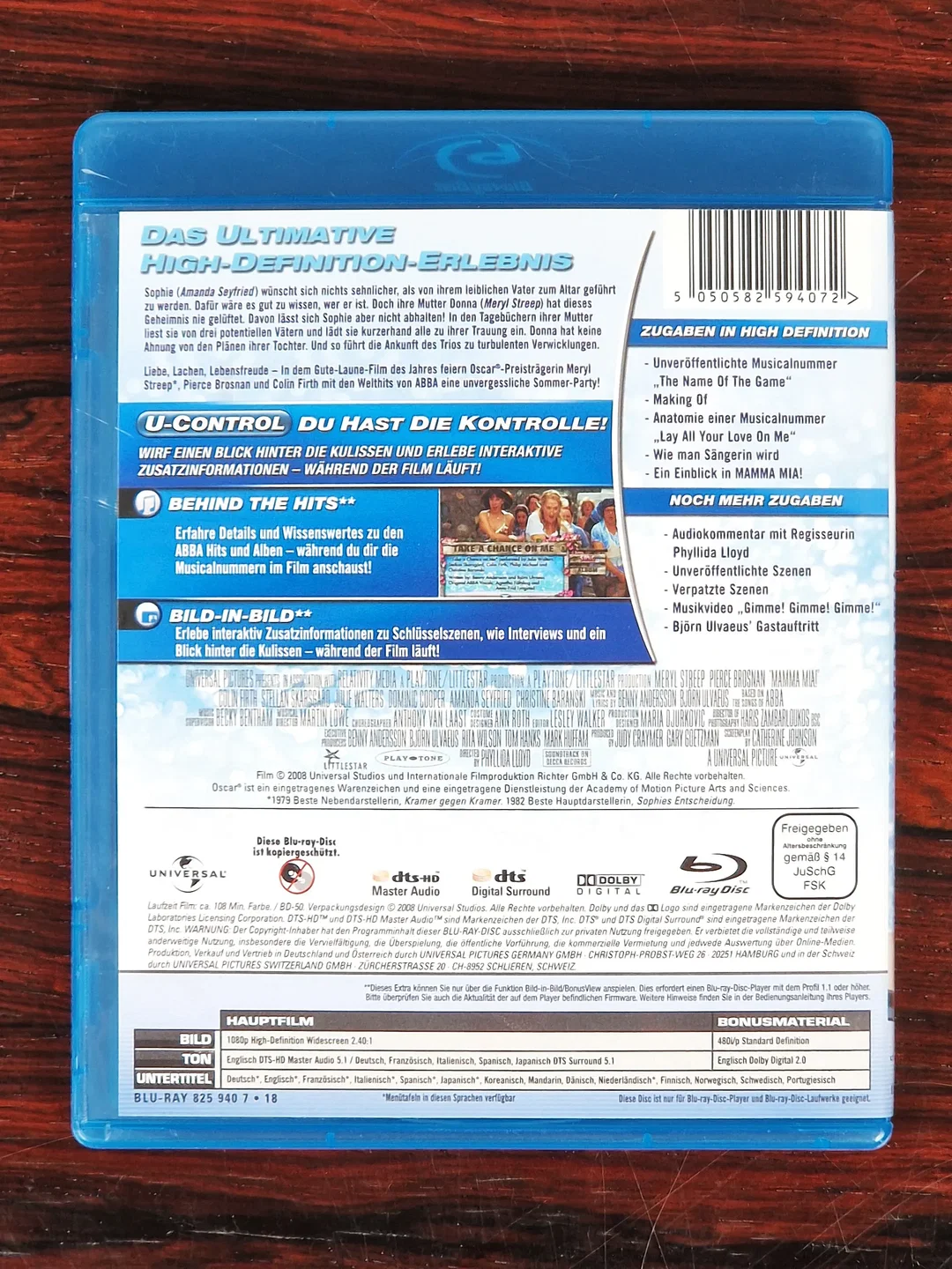 Mamma Mia! - Der Film - Film - Blu-ray – Bild 2