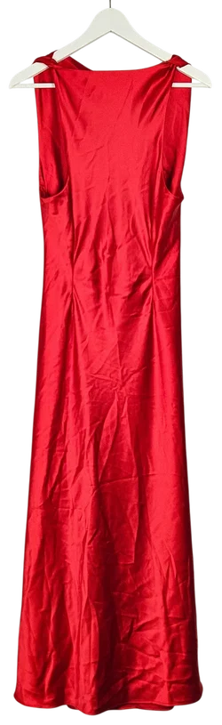ZARA Damen Maxikleid, rot - Gr. L  - Bild 2