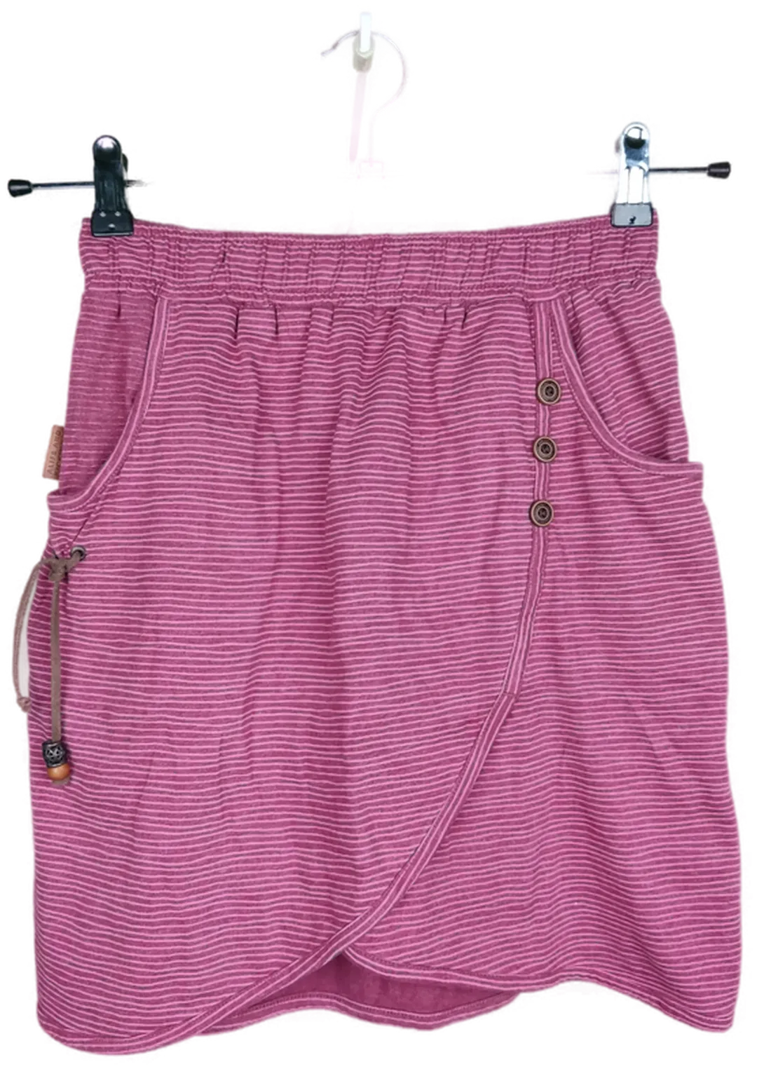 Alife & Kickin Damen Minirock violett-rosa-gestreift - S/36 - Bild 4